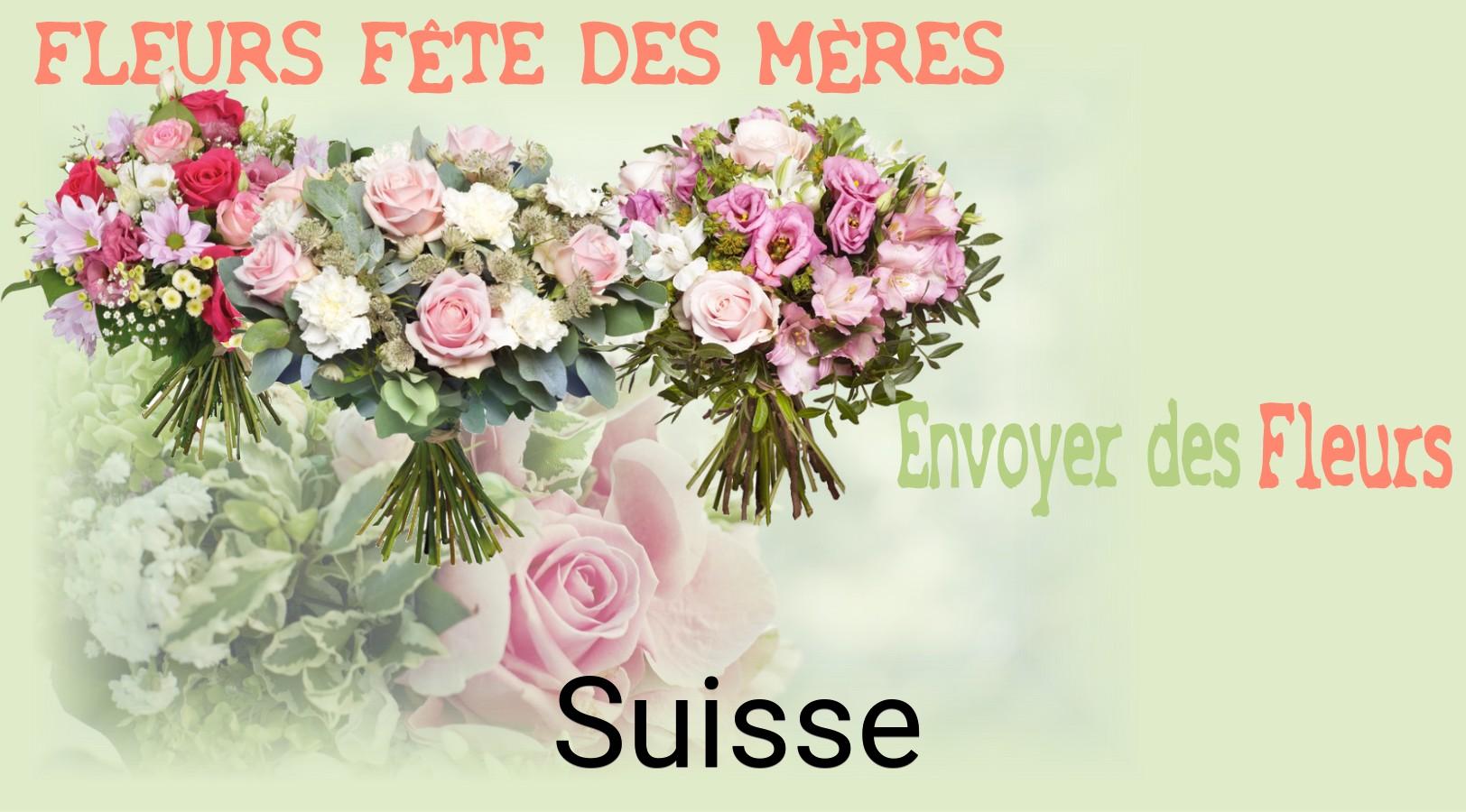 Bouquet de Fête des Mères livré à Suisse